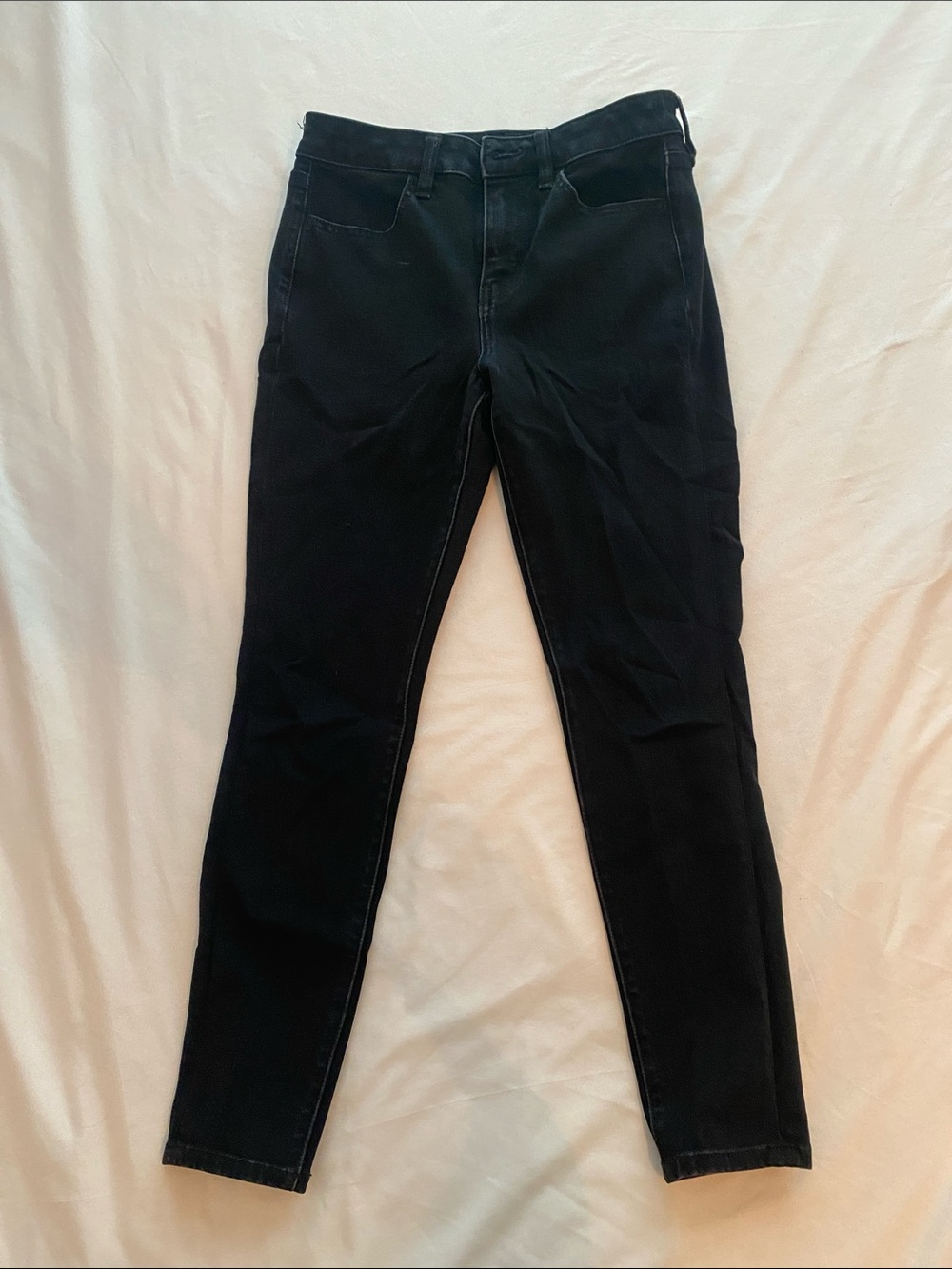 American Eagle Outfitters High Rise Black Skinny Jeans